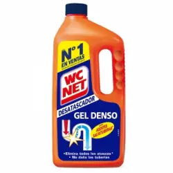 Desatascador gel para tuberías bloqueadas Wc Net 1 l.