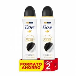 Desodorante en spray Invisible Dry Advanced Care Dove pack de 2 unidades de 200 ml.