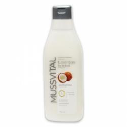 Gel aceite de coco Essentials Hipoalergénico Mussvital 750 ml.