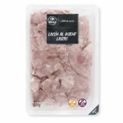 Lacón al horno en Lascas en lonchas Carrefour El Mercado sin gluten y sin lactosa 250 g