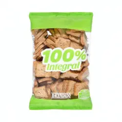 Mini biscotes 100% integral Hacendado de trigo con sésamo Paquete 0.18 kg