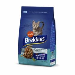 Pienso de pescado para gato adulto Brekkies Excel 3,5 kg.