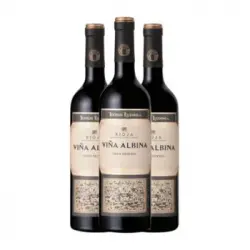Bodegas Riojanas Vino Tinto Viña Albina Rioja Gran Reserva 75 Cl 13% Vol. (pack De 3 Unidades)