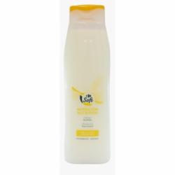 Champú nutritivo para cabello seco Carrefour Soft 750 ml.