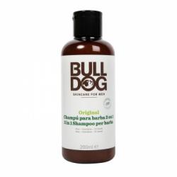 Champú para barba 2 en 1 original Bulldog 200 ml.