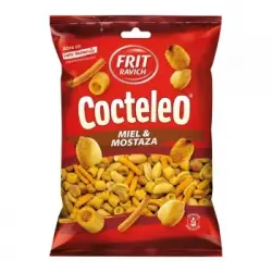 Cocktail de frutos secos sabor miel y mostaza Frit Ravich sin gluten 170 g.