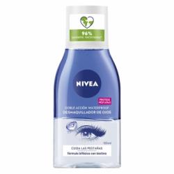 Desmaquillador de ojos doble acción Nivea 125 ml.