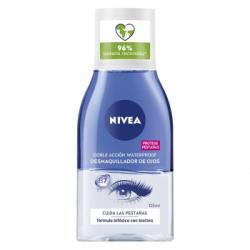 Desmaquillador de ojos doble acción Nivea 125 ml.