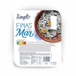 Finas del mar Carrefour Simply 400 g