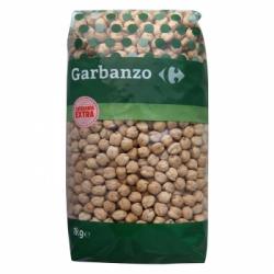 Garbanzo categoría extra Carrefour 1 kg.