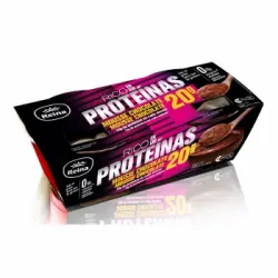 Mousse de chocolate rico en proteínas Reina sin gluten pack de 2 unidades de 100g