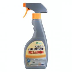 Aceite abrillantador acero inoxidable y aluminio Bosque Verde Botella 500 ml