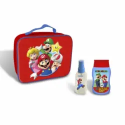 Bolsa de baño Super Mario: body fresh 90 ml y gel de baño-champú 200 ml