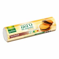 Galletas rellenas de chocolate sin azúcares añadidos Zero Gullón 250 g.