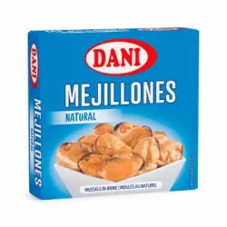 Mejillones al natural Dani 69 g.