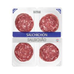 Salchichón extra Hacendado lonchas 4 paquetes X 0.045 kg