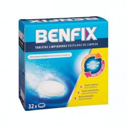 Tabletas limpiadoras prótesis dentales Benfix y ortodoncias Caja 1 ud