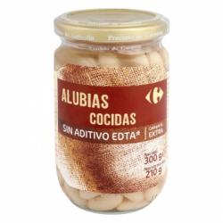 Alubia cocida Carrefour 210 g.