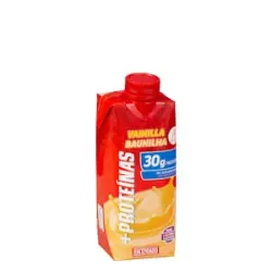 Batido lácteo sabor vainilla +Proteínas Hacendado 30 g proteínas Brick 330 ml