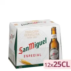 Cerveza especial San Miguel