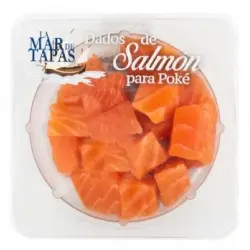 Dados de salmón La Mar de Tapas 100 g