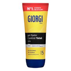 Gel fijador cabello control total Giorgi fijación 5 Bote 0.17 100 ml