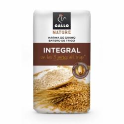 Harina de trigo integral Gallo 1 kg.