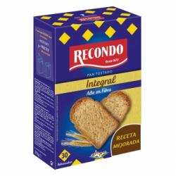 Pan tostado integral Recondo 270 g.