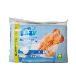 Pañales Carrefour Baby Ultra Dry Talla 5 (12-20 kg) 84 ud.