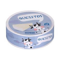 Queso Hacendado en porciones Caja 0.375 kg