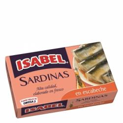 Sardinas en escabeche Isabel 115 g.