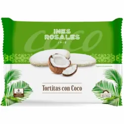Tortitas con coco Inés Rosales 180 g.