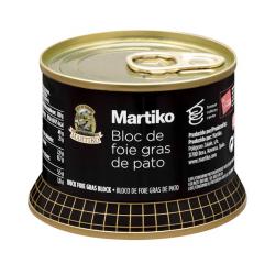 Bloc foie gras de pato Martiko Lata 0.13 kg