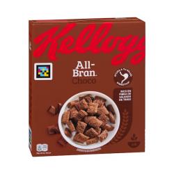 Cereales All-Bran Kellogg's choco Caja 0.375 kg