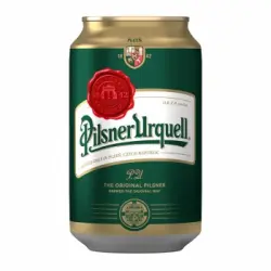 Cerveza Pilsner Urquell lata 33 cl.