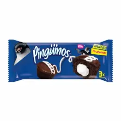 Cupcakes de chocolate Pinguino 3 ud.
