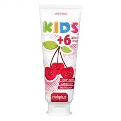 Dentífrico Kids +6 años Deliplus sabor cereza