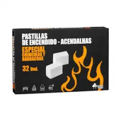 Pastillas enciende fuegos Encendido Caja 32 ud