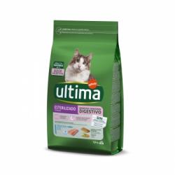 Pienso de trucha. cebada y cereales para gatos esterilizados sensibles Última 1,5 Kg