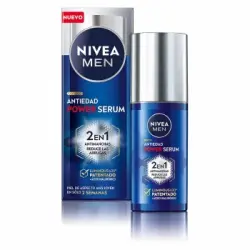 Sérum antiedad antimanchas 2 en 1 Power Nivea Men 30 ml.