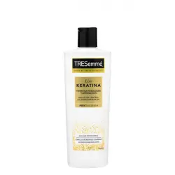 Acondicionador Liso Keratina TRESemmé cabello encrespado o dañado Bote 0.35 100 ml