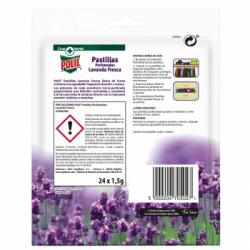 Antipolillas pastillas perfumadas lavanda fresca Polil 24 ud.