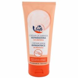 Crema de manos reparadora secas y dañadas Carrefour 100 ml.