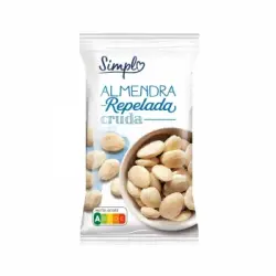 Almendra cruda repelada Simpl 200 g.