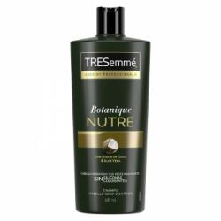 Champú botanique nutre con aceite de coco & aloe vera cabello hidratado y mas fuerte Tresemmé 685 ml.