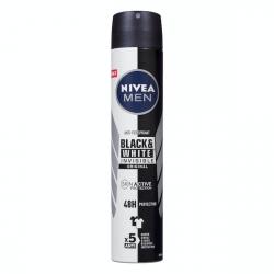 Desodorante invisible Black & White Nivea Men Spray 0.2 100 ml