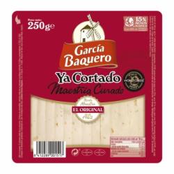 Queso curado ya cortado García Baquero 250 g