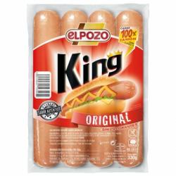 Salchichas King El Pozo sin gluten 330 g.