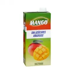 Bebida de mango Hacendado sin azúcares añadidos Brick 1 L