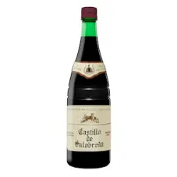 Bebida refrescante aromatizada tinto sin alcohol light Castillo de Salobreña Botella 1 L